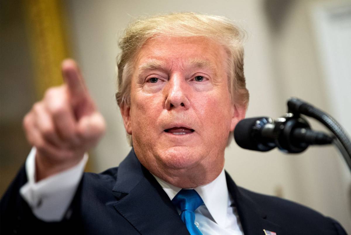 El presidente de Estados Unidos, Donald Trump.