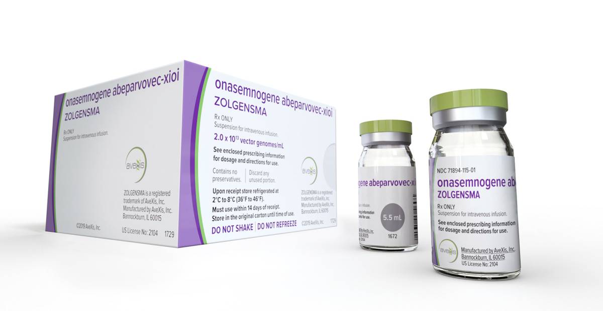 Zolgensma, la nueva terapia genética de Novartis, que se ha convertido en el medicamento más caro hasta la fecha.