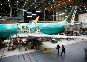 Un 737 MAX en la fábrica de Boeing de Renton (Washington, EE UU).
