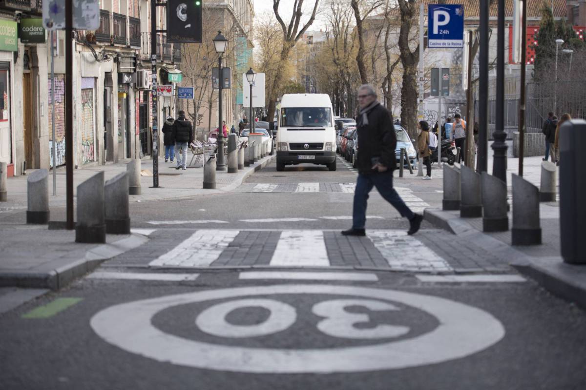 La calle de Embajadores, en el barrio madrileño de Lavapiés.