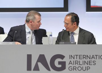 Willie Walsh y Antonio Vazquez