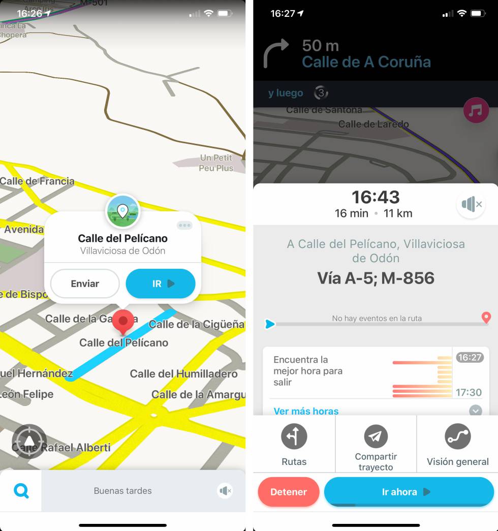 Cómo escuchar música en Spotify cuando usas el GPS con Waze