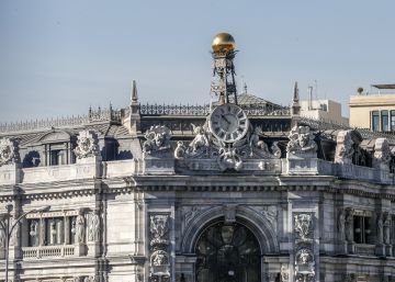 Fachada del Banco de España.