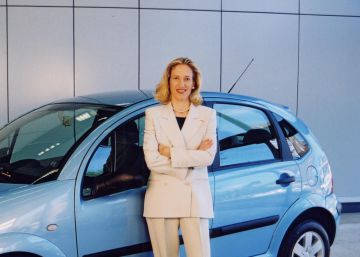 Magdalena Salarich, directora general de Citroën Hispania en 2000.