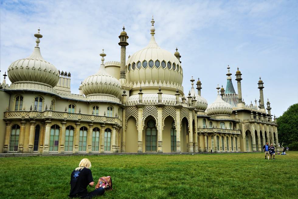 El Royal Pavilion, que se construyó como residencia de verano del rey Jorge IV.