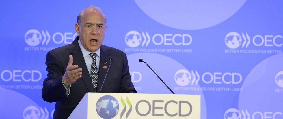 El secretario general de la OCDE, José Ángel Gurría.