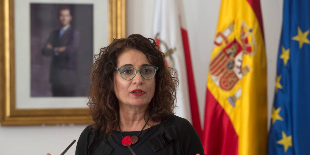 La ministra de Hacienda, María Jesús Montero.