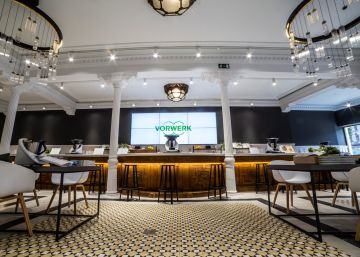 Imagen del interior de la tienda Vorwek en Bilbao.