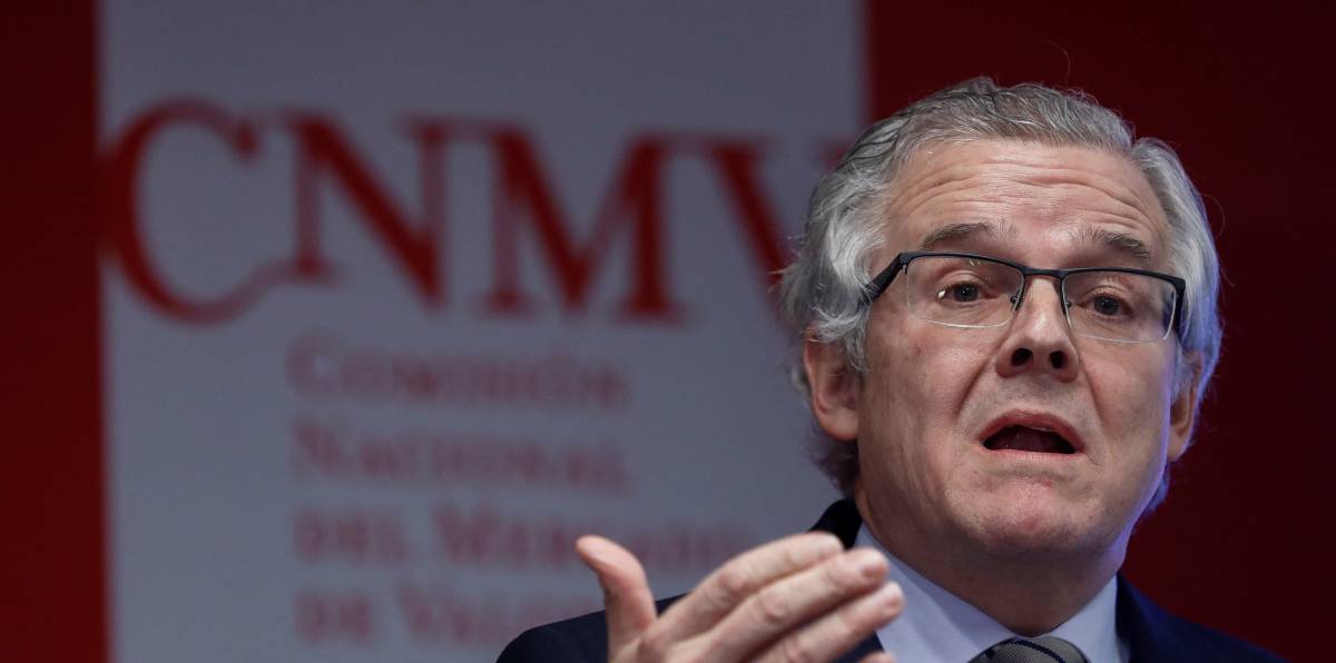 El presidente de la Comisión Nacional del Mercado de Valores, Sebastián Albella.