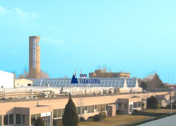 Vista de la planta de Farmasierra en San Sebastián de los Reyes, Madrid.