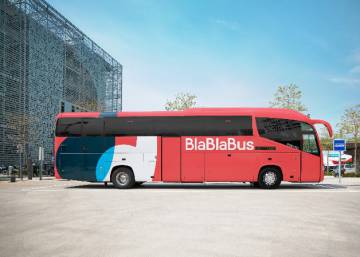 Autobús de BlaBlaCar.