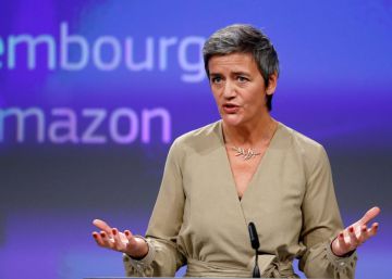 Margrethe Vestager, en una comparecencia en Bruselas.