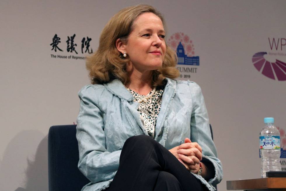 La ministra de Economía española en funciones, Nadia Calviño en una imagen de archivo.