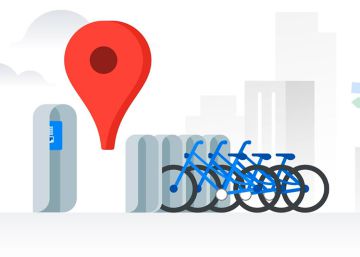 Google Maps ya ofrece información sobre alquiler de bicicletas en Madrid y Barcelona