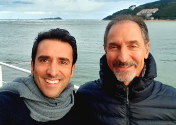 Xabi Uribe, fundador de Sherpa, y Tom Gruber, fundador de Siri