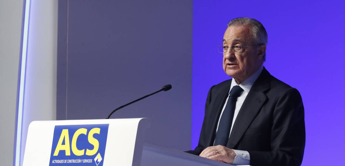 Florentino Pérez, presidente de ACS.