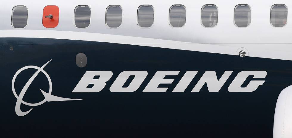 Fotografía de archivo que muestra el logotipo de Boeing.