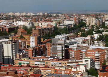 Bloques de viviendas en Madrid