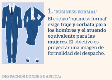 Los bufetes eliminan la corbata de su ‘dress code’