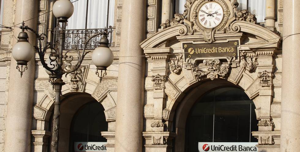 Oficina central de UniCredit en Milán
