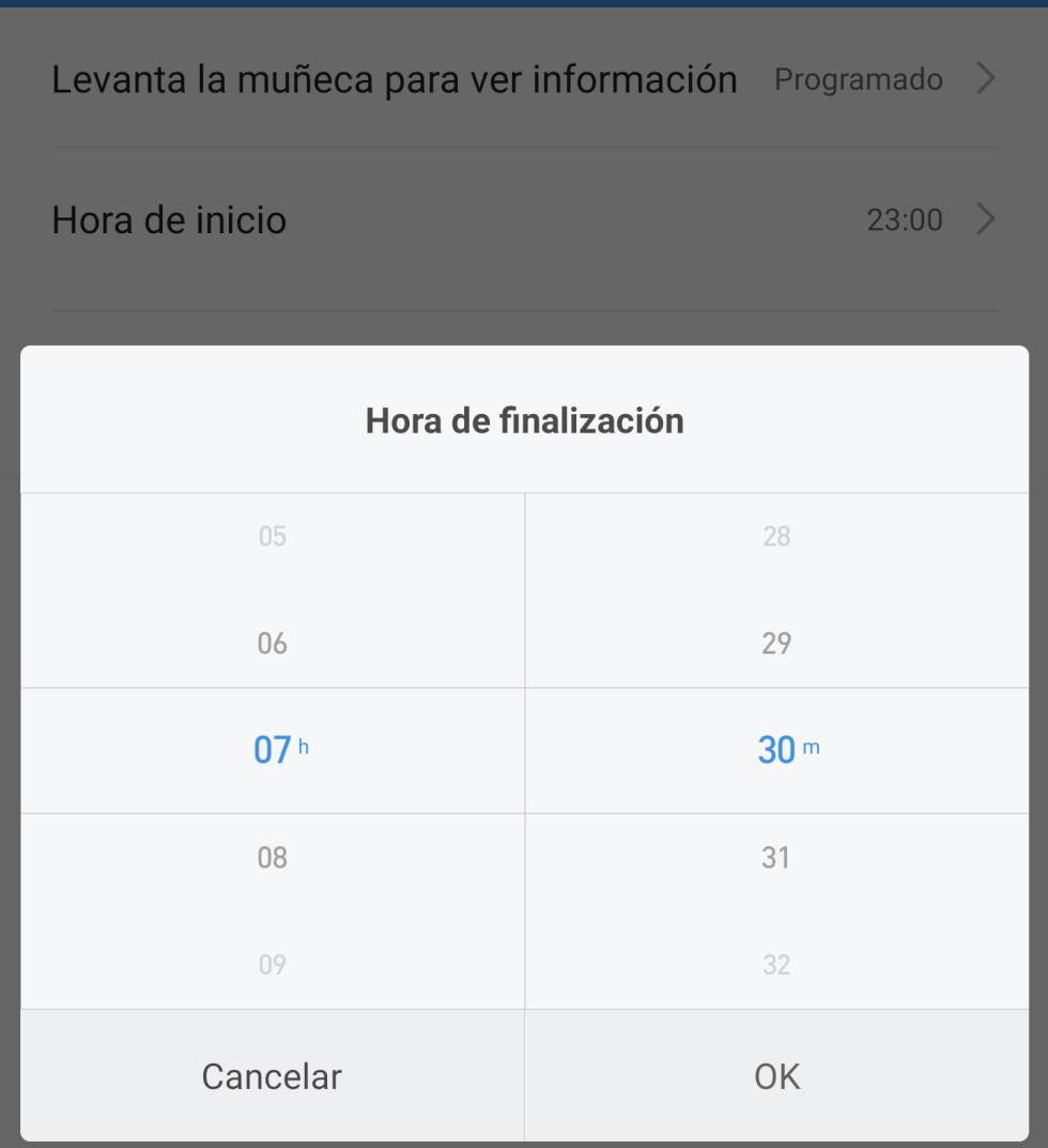 Xiaomi Mi Band: evita que su pantalla te moleste cuando duermes