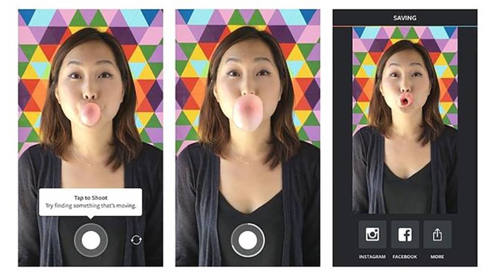 Boomerang de Instagram.