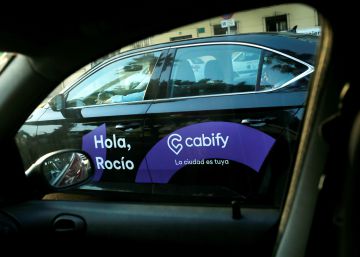 Vehículo VTC de Cabify.