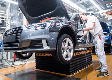 Fábrica de Audi en Alemania.