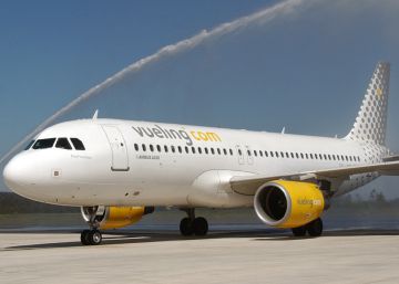 Un avión de Vueling