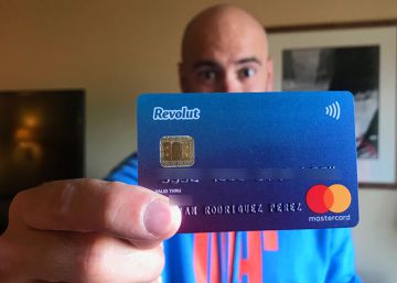 Una tarjeta de Revolut
