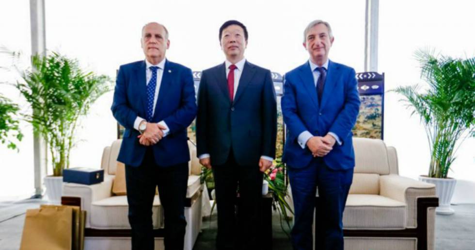 LaLiga comienza la construcción de su primera base permanente en China