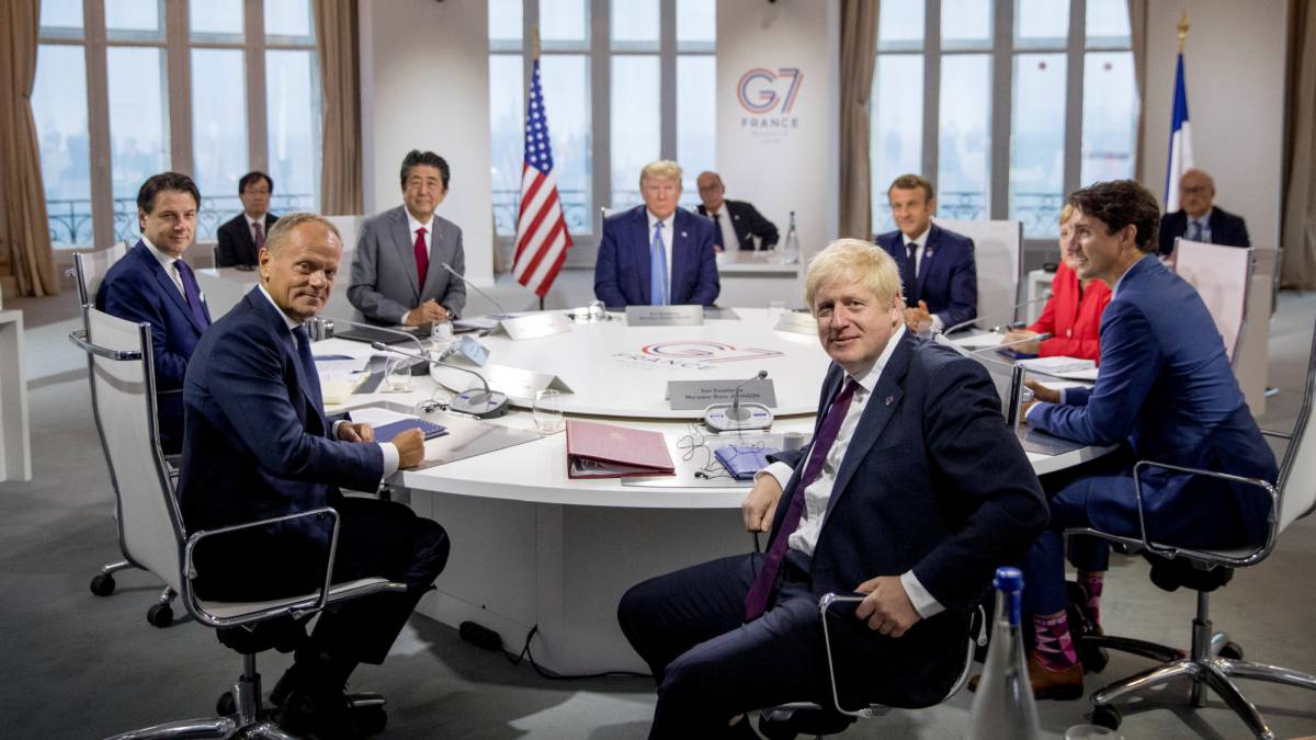 Trump afirma que el G7 no le ha pedido frenar la guerra comercial con China