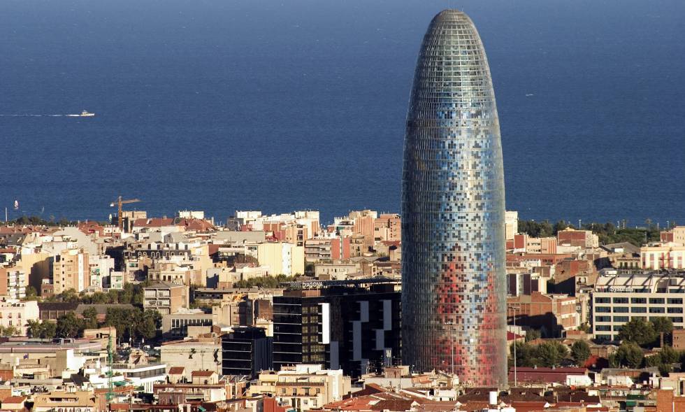 Torre Glòries en Barcelona, propiedad de Merlin Properties.