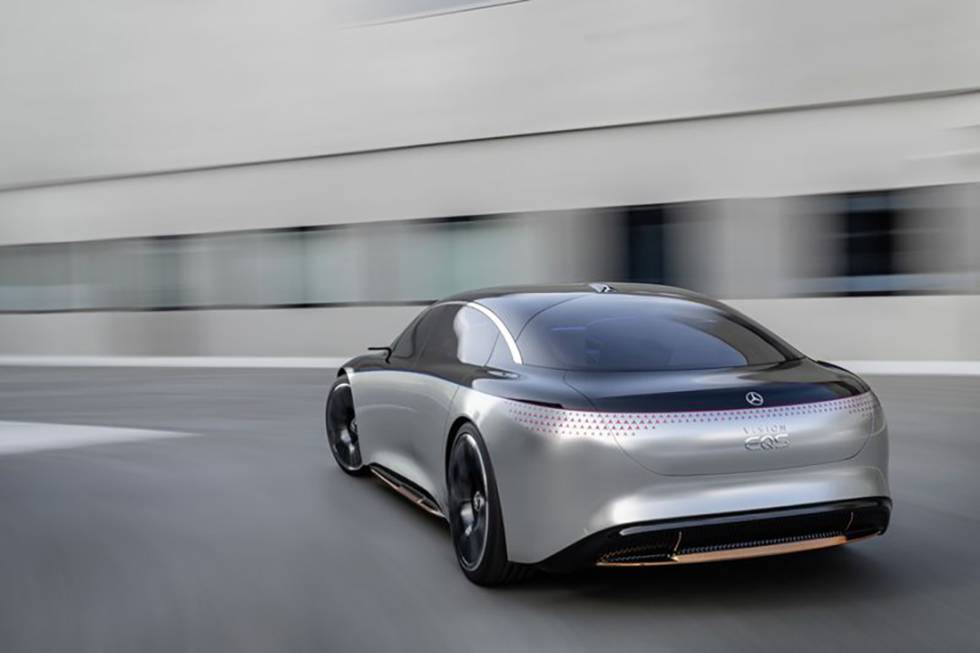 Vision EQS de Mercedes Benz.