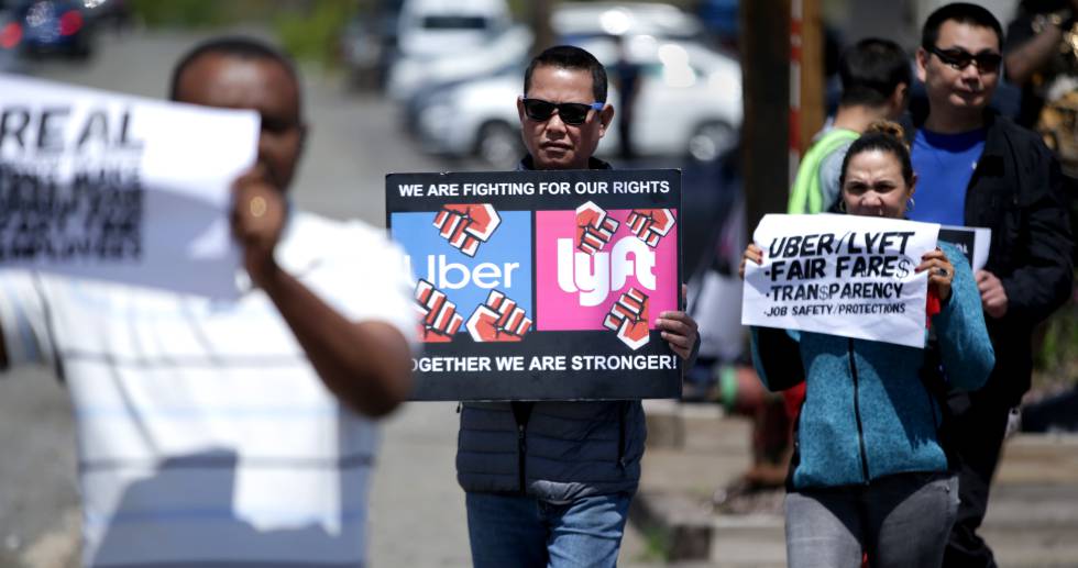 California ultima una ley que reconoce como empleados a los conductores de Uber