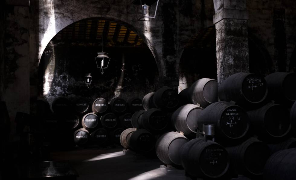 Barriles de Bodegas Osborne.