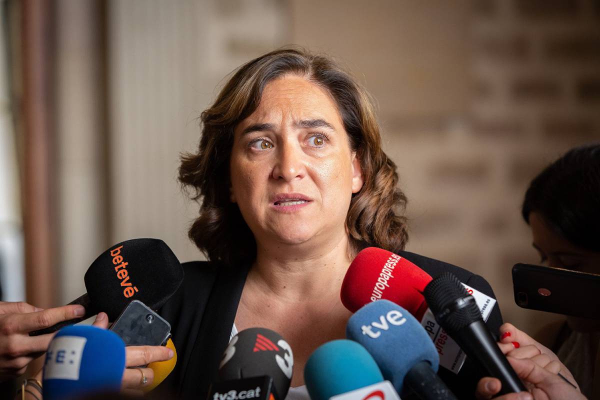 La alcaldesa de Barcelona, Ada Colau