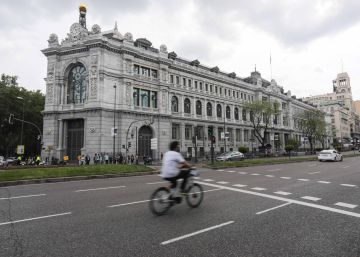 Fachada del Banco de España, en Madrid.