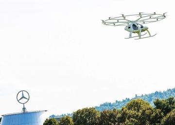 Volcocopter, primer aerotaxi que completa un vuelo público de prueba en Europa (vídeo)