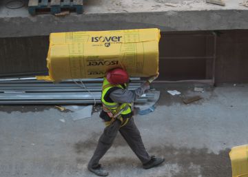 Imagen de un trabajador de la construcción.