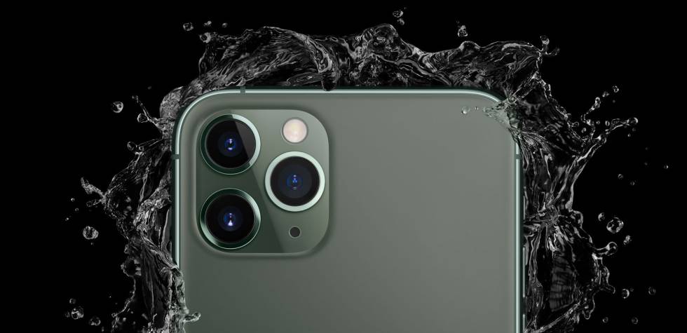 iPhone 11 Pro con su triple cámara.