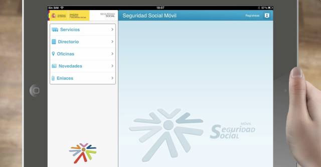 Imagen extraída de la página web oficial de la Seguridad Social.