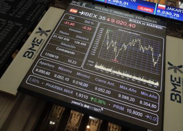 En la imagen, la Bolsa de Madrid.