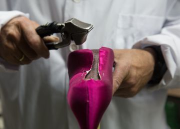 Proceso de fabricación de calzado de Tempe.