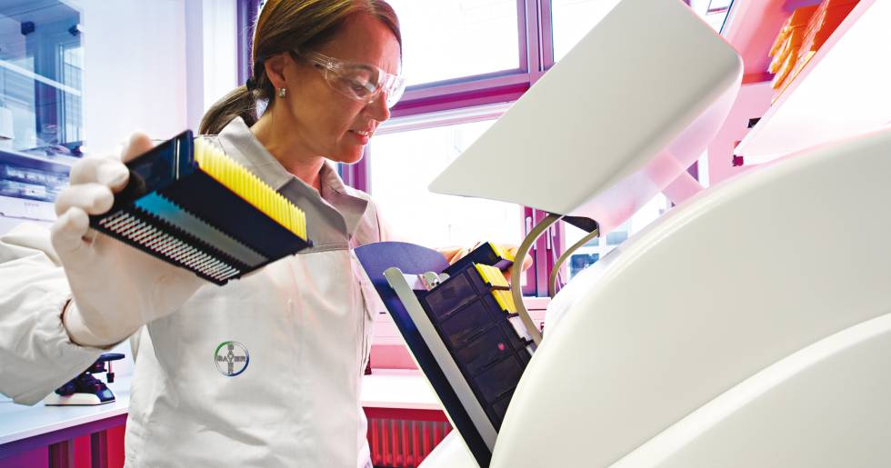 Centro de investigación de Bayer en Alemania.