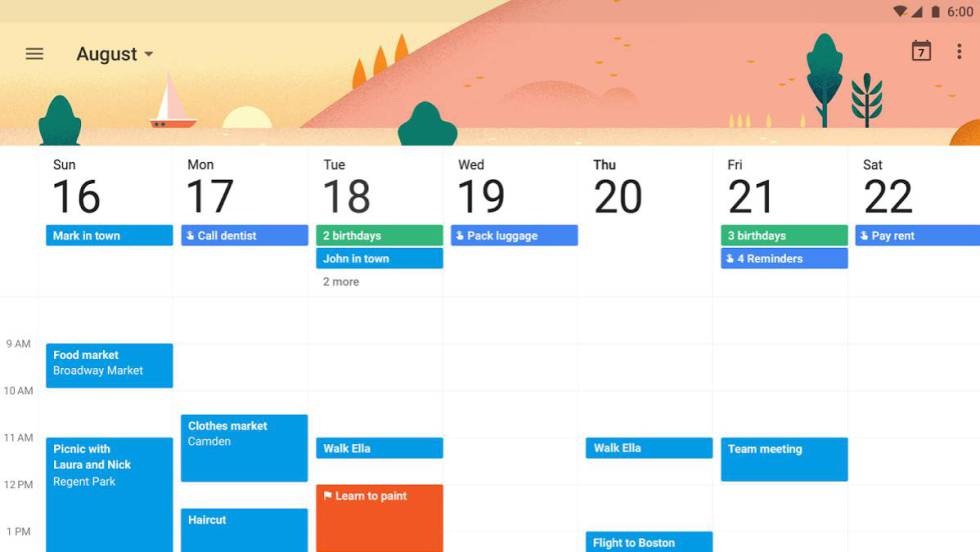 Saca más partido al calendario de Google: añade tareas desde el smartphone