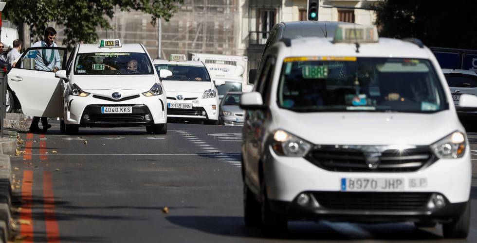 taxistas uber cabify