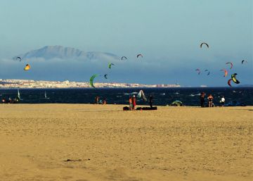 Tarifa y la costa marroquí desde Valdevaqueros.