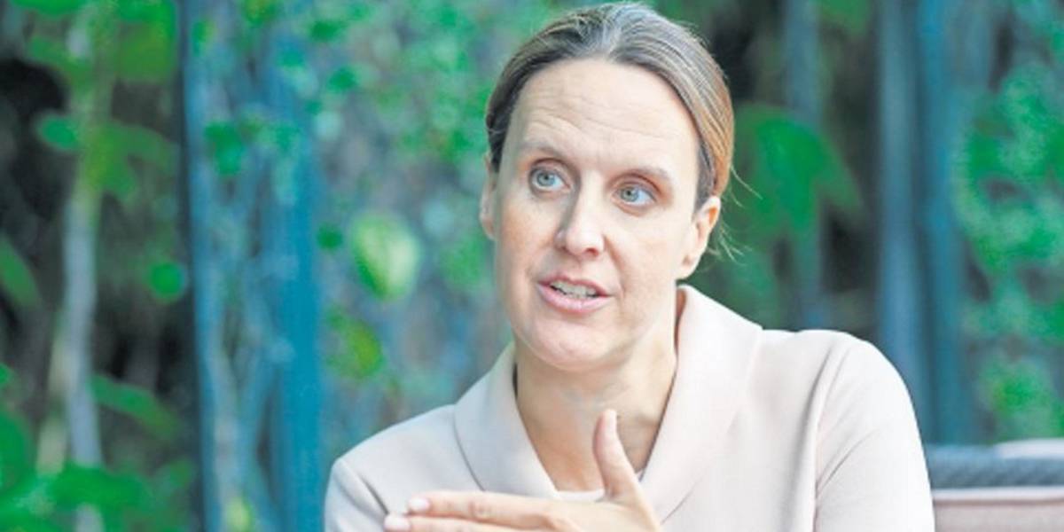 Jessica Ground, jefa de sostenibilidad de Schroders.