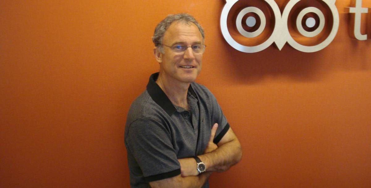Stephen Kaufer, fundador de Trip Advisor.